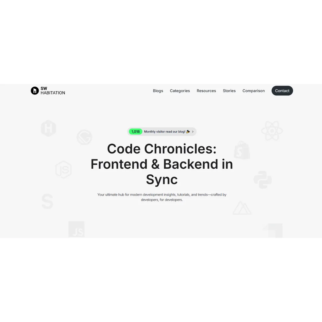 SW Habitation: developer learning platform serving 7,000+ users