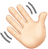 Waving hand emoji